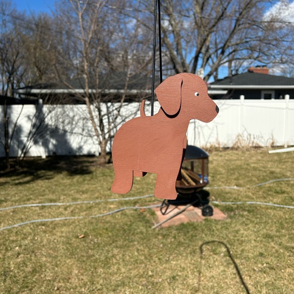 Handmade Dachshund Birdhouse - Picture 5 of 6